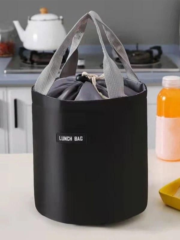 Cylindrical Insulated Lunch Bag